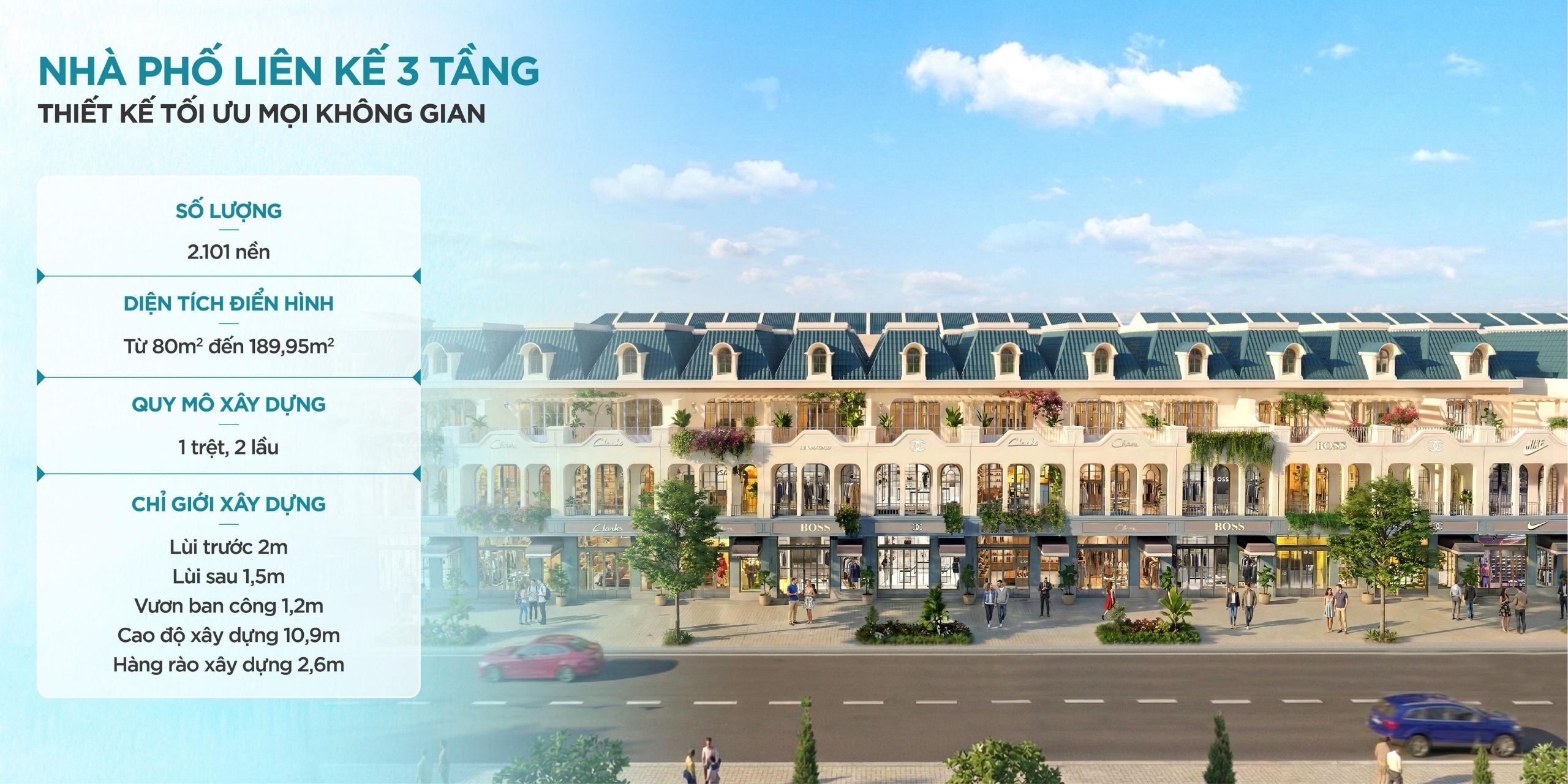 Thiết kế nhà phố dự án hiệp phước premia